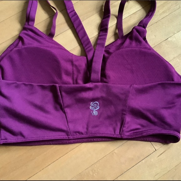 NWOT Velvet Rose Double Strap V-Back Bra Top - Picture 4 of 5